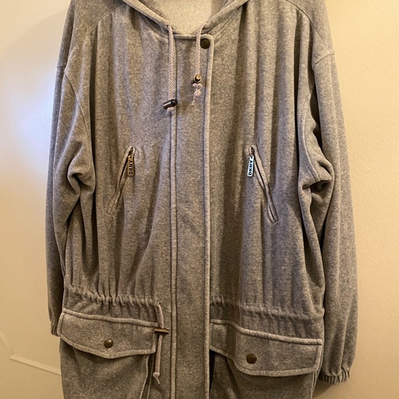 Vintage DKNY Gray Cotton Jacket - Picture 11 of 11